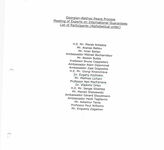30. Georgian-Abkhaz Peace Process Meeting of Experts on International Guarantees. List of Participants 